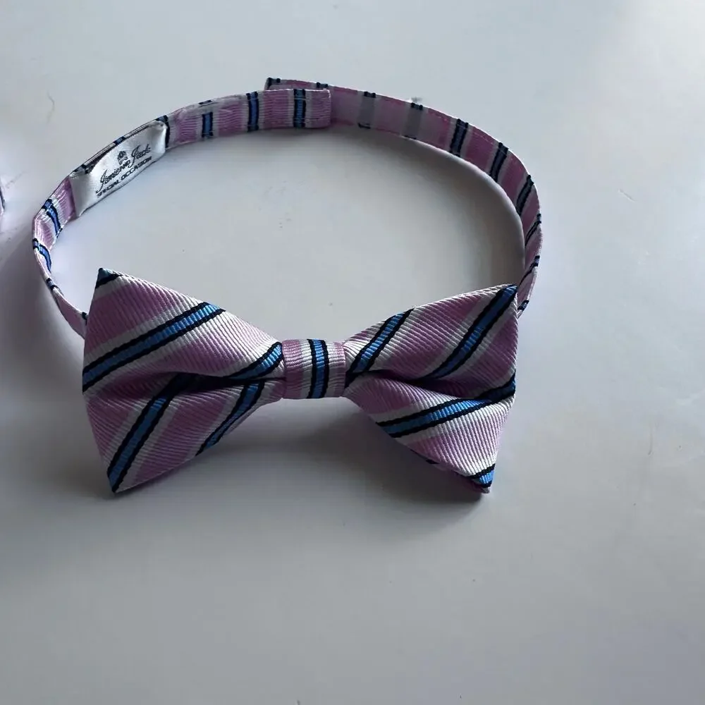 Janie and Jack Bow Tie Bundle for Brothers - Blue & Yellow